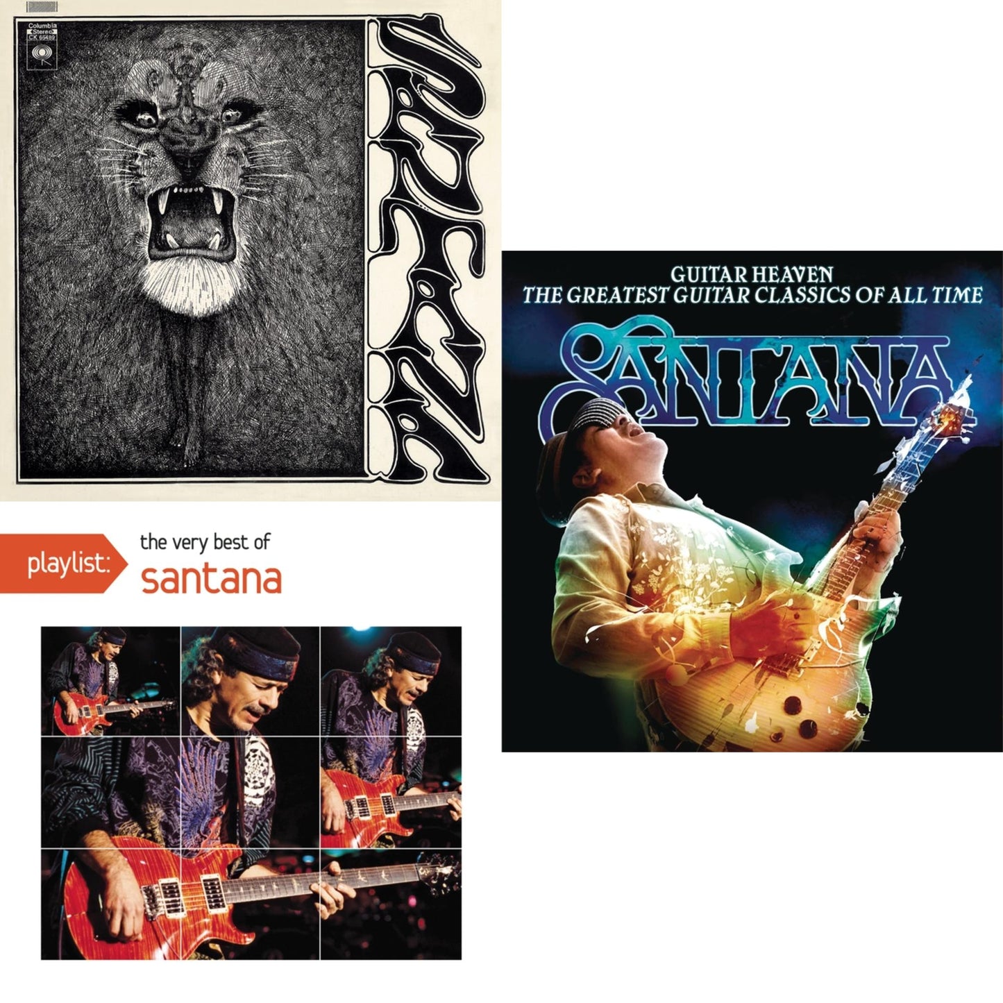 Santana & Playlist: Very Best Of Santana & Guitar Heaven: Greatest Guitar Classics Of All Time