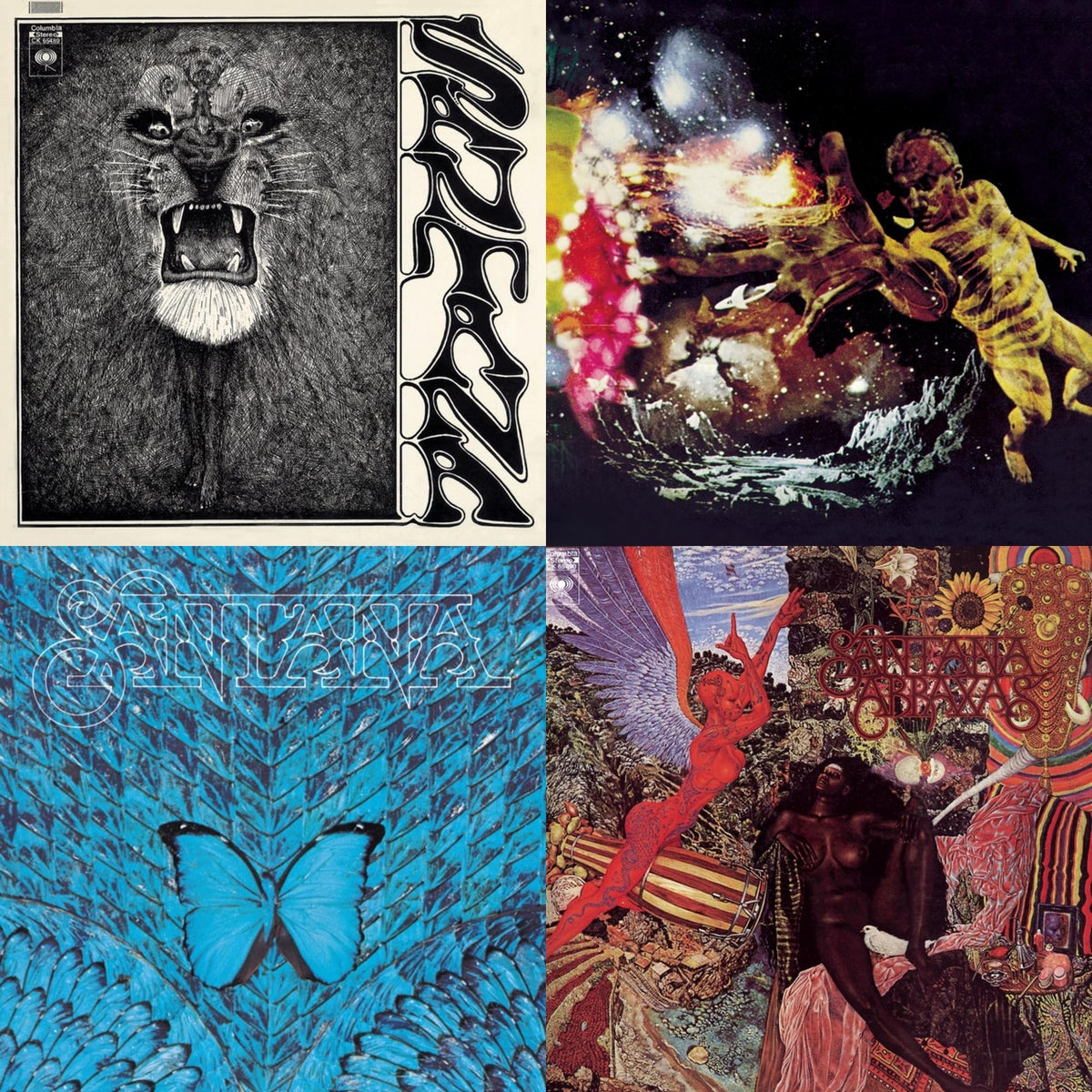 Abraxas & Borboletta & Santana Iii & Santana
