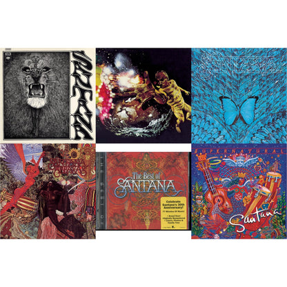 Abraxas & Best Of Santana & Borboletta & Santana Iii & Santana & Supernatural
