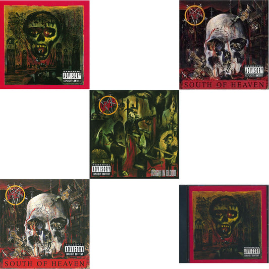 Seasons In The Abyss & South Of Heaven & Reign In Blood & South Of Heaven & Seasons In Abyss