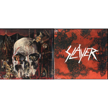 This is a 2 LP Vinyl SKU bundle.
1.This LP Vinyl is brand new.Format: LP VinylMusic Style: ThrashThis item's title is: South Of HeavenArtist: SlayerLabel: American RecordingsBarcode: 602537467921Release Date: 12/10/2013
2.This LP Vinyl is brand new.