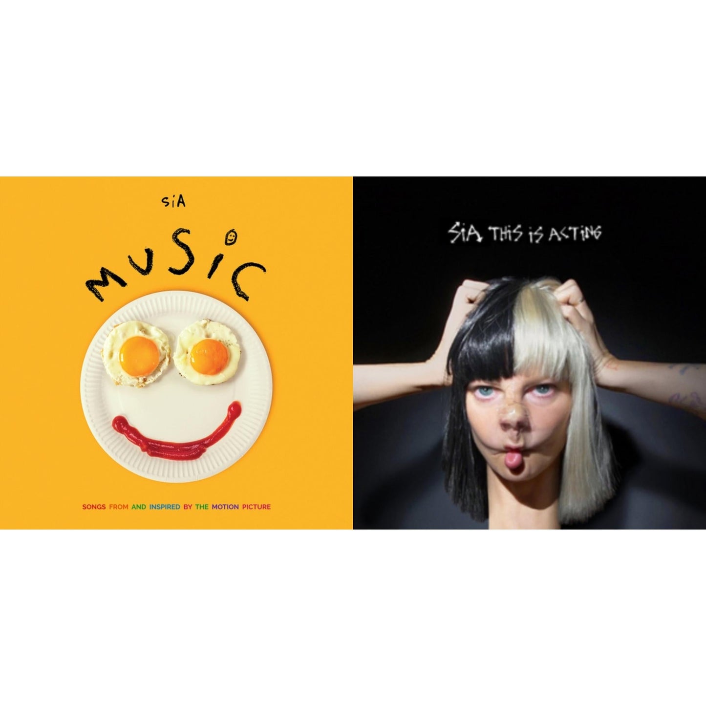 This is a 2 CD SKU bundle.
1.This CD is brand new.Format: CDThis item's title is: Music OstArtist: SiaLabel: ATLANTIC RECORDSBarcode: 075678645556Release Date: 2/12/2021
2.This CD is brand new.