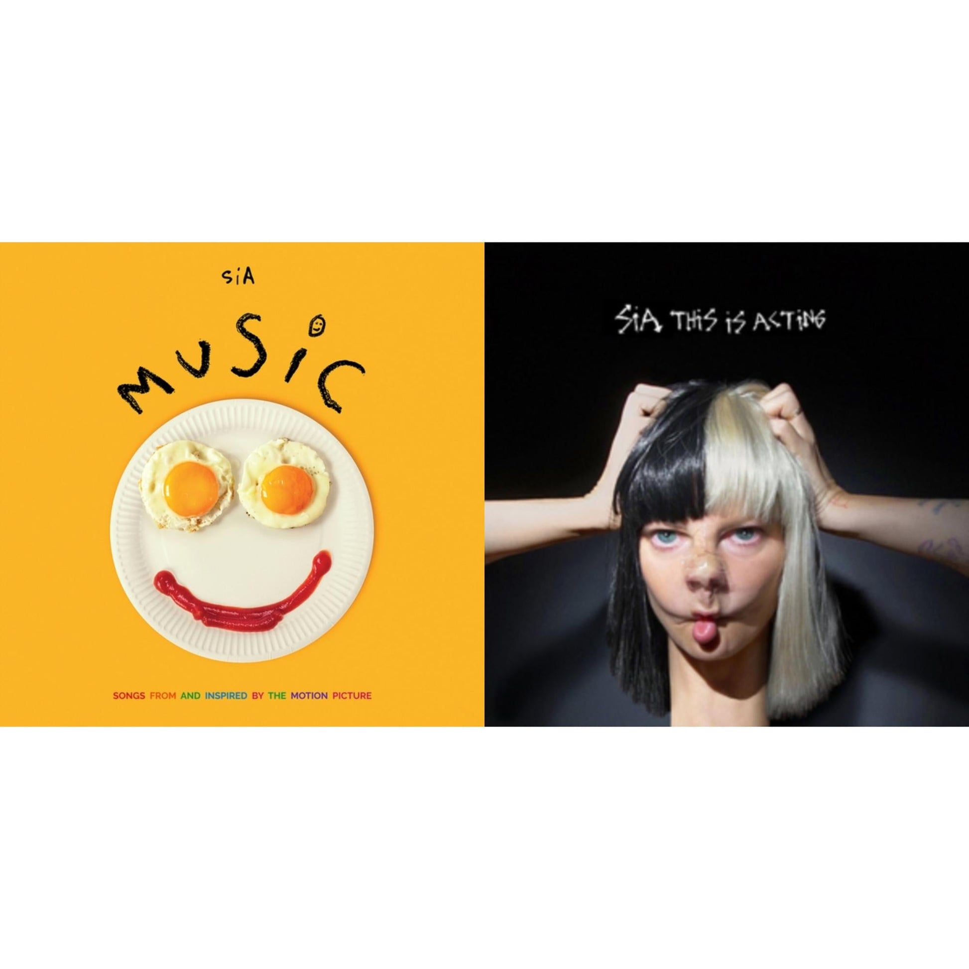 This is a 2 CD SKU bundle.
1.This CD is brand new.Format: CDThis item's title is: Music OstArtist: SiaLabel: ATLANTIC RECORDSBarcode: 075678645556Release Date: 2/12/2021
2.This CD is brand new.