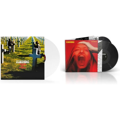 This is a 2 LP Vinyl SKU bundle.
1.This LP Vinyl is brand new.Format: LP VinylMusic Style: Hard RockThis item's title is: Taken By Force (180G/White LP Vinyl)Artist: ScorpionsLabel: BMG RIGHTS MANAGEMENT GMBHBarcode: 4050538881363Release Date: 6/2/2023
2.This LP Vinyl is brand new.