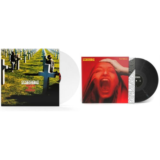 This is a 2 LP Vinyl SKU bundle.
1.This LP Vinyl is brand new.Format: LP VinylMusic Style: Hard RockThis item's title is: Taken By Force (180G/White LP Vinyl)Artist: ScorpionsLabel: BMG RIGHTS MANAGEMENT GMBHBarcode: 4050538881363Release Date: 6/2/2023
2.This LP Vinyl is brand new.