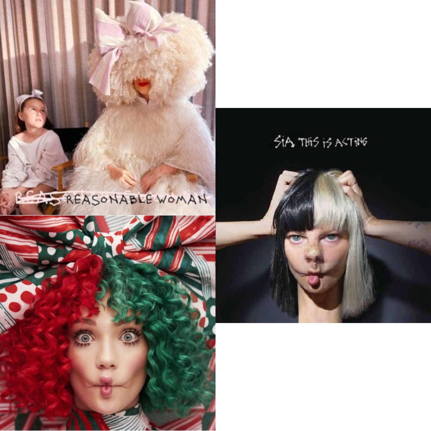 Reasonable Woman (Baby Pink LP Vinyl) & Everyday Is Christmas (Dl Card) & This Is Acting (2LP/One Black & One White Vinyl/Dl Card)