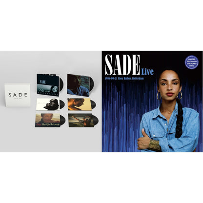 This is a 2 LP Vinyl SKU bundle.
1.This LP Vinyl is brand new.Format: LP VinylMusic Style: Soul-JazzThis item's title is: This Far (6LP/180G)Artist: SadeLabel: LEGACYBarcode: 889854561215Release Date: 10/9/2020
2.This LP Vinyl is brand new.