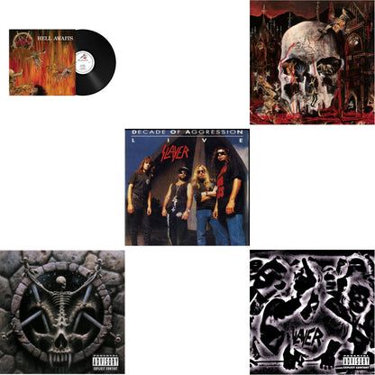 Hell Awaits (180G) & Divine Intervention & Live: Decade Of Aggression & South Of Heaven & Undisputed Attitude