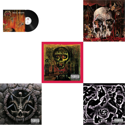 Hell Awaits (180G) & Divine Intervention & Seasons In Abyss & South Of Heaven & Undisputed Attitude