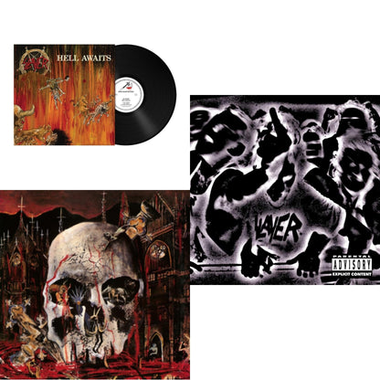 Hell Awaits (180G) & South Of Heaven & Undisputed Attitude