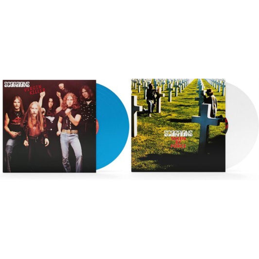 This is a 2 LP Vinyl SKU bundle.
1.This LP Vinyl is brand new.Format: LP VinylMusic Style: Hard RockThis item's title is: Virgin Killer (180G/Sky Blue LP Vinyl)Artist: ScorpionsLabel: BMG RIGHTS MANAGEMENT GMBHBarcode: 4050538875782Release Date: 6/2/2023
2.This LP Vinyl is brand new.