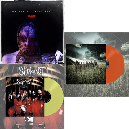 We Are Not Your Kind (Dl Card) & Slipknot (Lemon LP Vinyl) & All Hope Is Gone (Orange Vinyl/2LP)