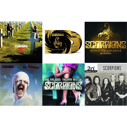 Taken By Force & From The First Sting & Wind Of Change: Best Of & Blackout & Bad For Good: Very Best Of Scorpions & Millennium Collection: 20Th Century Masters