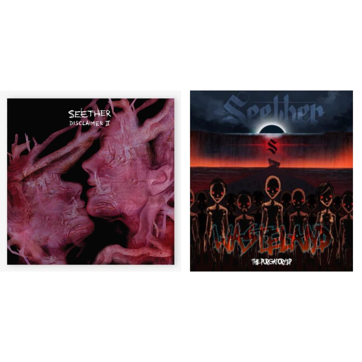 Disclaimer Ii (2LP/Raspberry Red Vinyl) & Wasteland - The Purgatory Ep