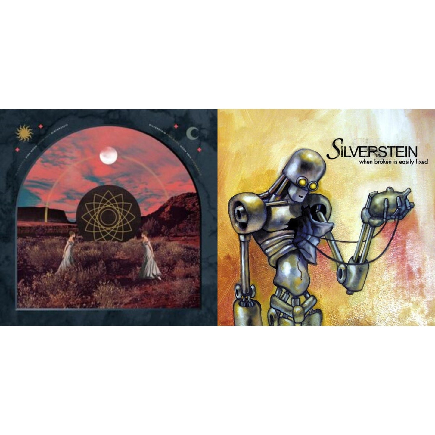 Pink Moon (Blue LP Vinyl) & When Broken Is Easily Fixed (Canary Yellow LP Vinyl)