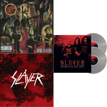 Reign In Blood & World Painted Blood & Monsters Of Rock 1994 (2LP/140G/Clear Vinyl)