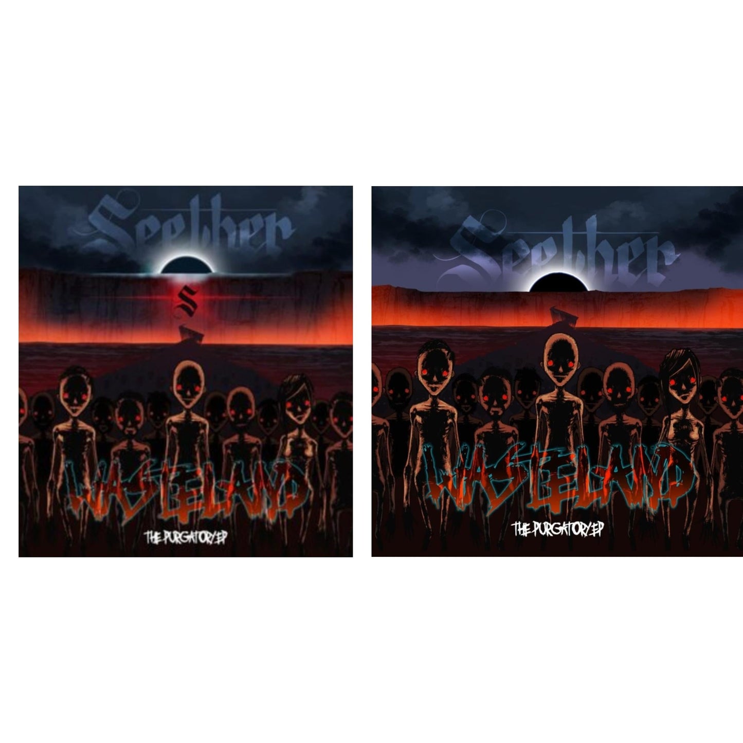 Wasteland - The Purgatory Ep & Wasteland: The Purgatory Ep (Clear/Smoky White Swirl LP Vinyl/45 RPM)