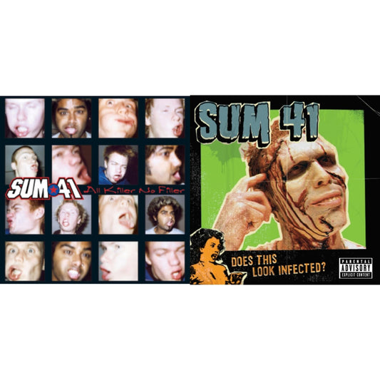 All Killer No Filler & Does This Look Infected? (Green & Blue LP Vinyl)