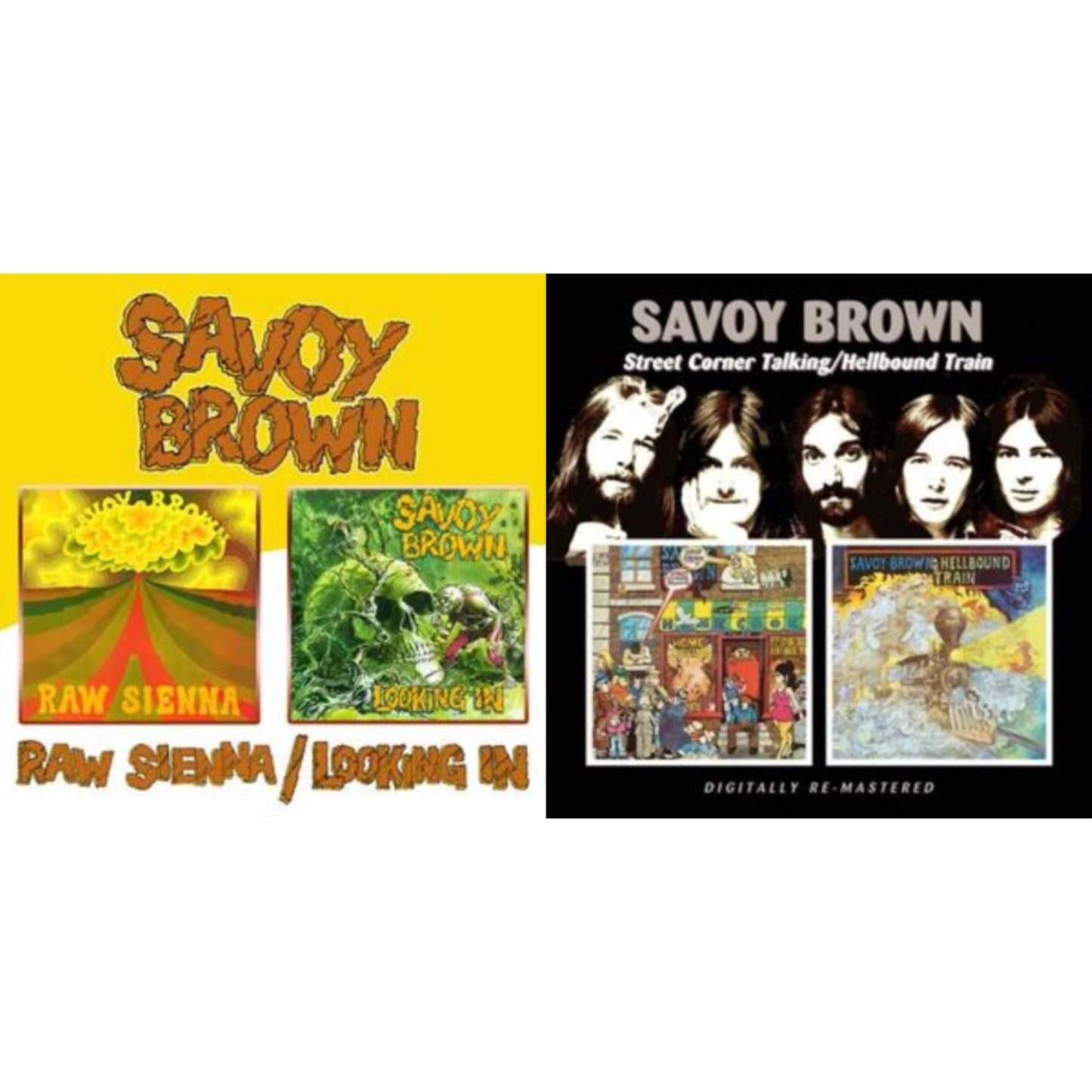 This is a 2 CD SKU bundle.
1.This CD is brand new.Format: CDMusic Style: Boom BapThis item's title is: Raw Sienna / Looking InArtist: Savoy BrownLabel: BGO RECORDSBarcode: 5017261206664Release Date: 3/28/2005
2.This CD is brand new.