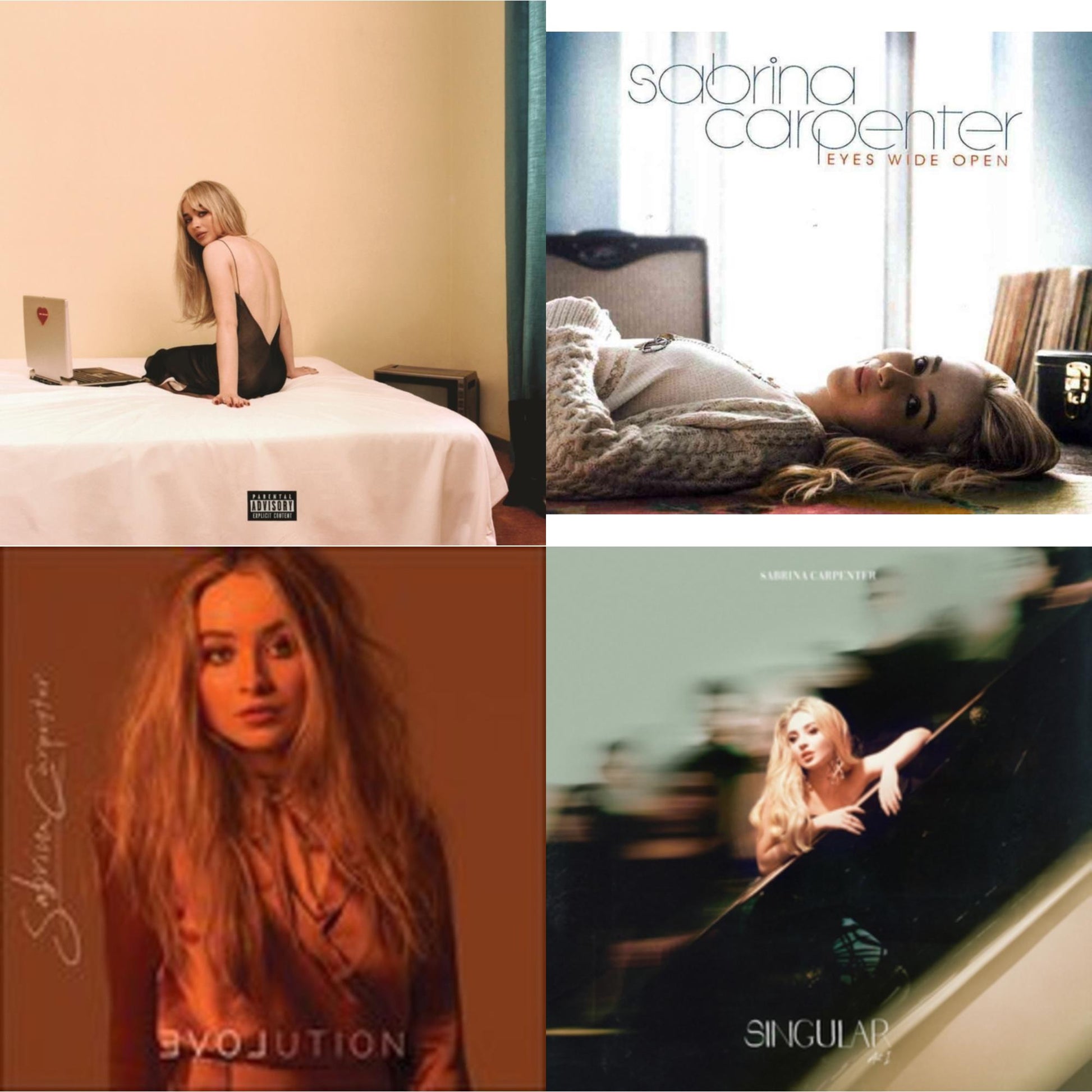 This is a 4 CD SKU bundle.
1.This CD is brand new.Format: CDThis item's title is: Emails I Can't Send (X)Artist: Sabrina CarpenterLabel: ISLANDBarcode: 602438667079Release Date: 7/15/2022
2.This CD is brand new.