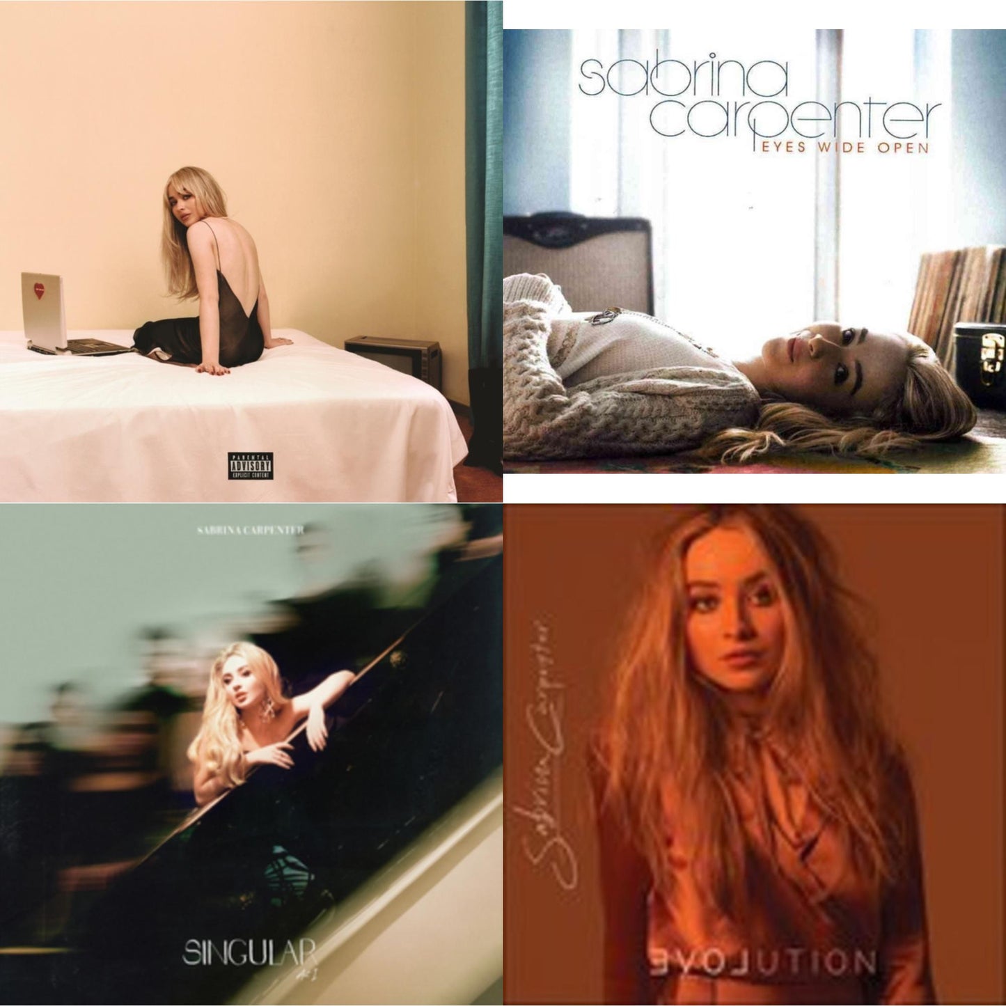 This is a 4 CD SKU bundle.
1.This CD is brand new.Format: CDThis item's title is: Emails I Can't Send (X)Artist: Sabrina CarpenterLabel: ISLANDBarcode: 602438667079Release Date: 7/15/2022
2.This CD is brand new.