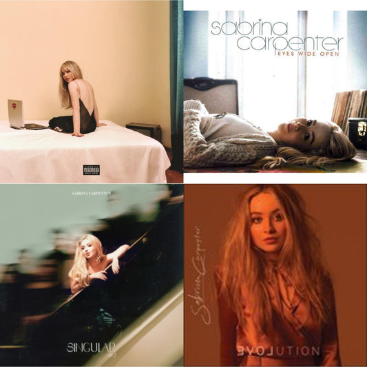 This is a 4 CD SKU bundle.
1.This CD is brand new.Format: CDThis item's title is: Emails I Can't Send (X)Artist: Sabrina CarpenterLabel: ISLANDBarcode: 602438667079Release Date: 7/15/2022
2.This CD is brand new.