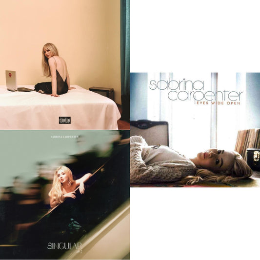 Sabrina Carpenter - Eyes Wide Open & Singular: Act I & Emails I Can't Send (X) - CD Bundle
