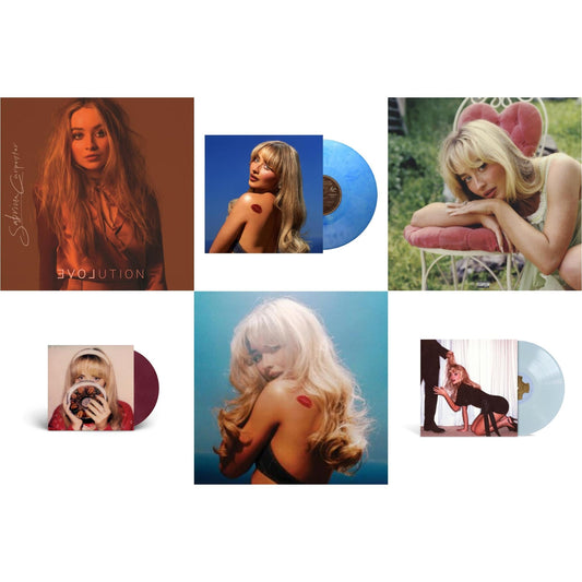 Evolution & Short N Sweet (X) (Light Sky LP Vinyl) & Short N Sweet (Vintage Bottle LP Vinyl) & Fruitcake (Fruit Punch LP Vinyl/Ep) & Short N Sweet (X) (Deluxe Edition/Bright Azure Vinyl/2LP) & Man's Best Friend (X) (Light Blue LP Vinyl)