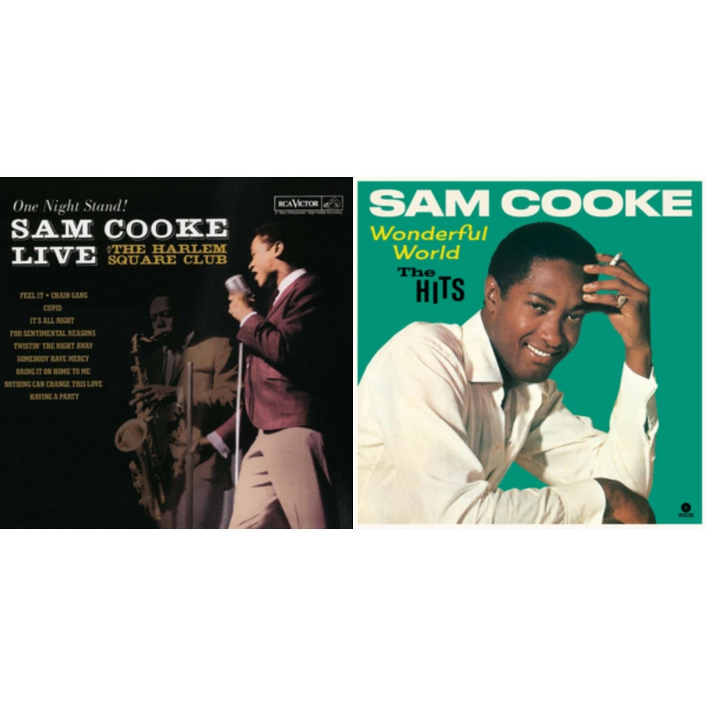 This is a 2 LP Vinyl SKU bundle.
1.This LP Vinyl is brand new.Format: LP VinylMusic Style: SoulThis item's title is: Live At The Harlem Square Club (180G)Artist: Sam CookeLabel: MUSIC ON VINYLBarcode: 886976862510Release Date: 3/29/2010
2.This LP Vinyl is brand new.