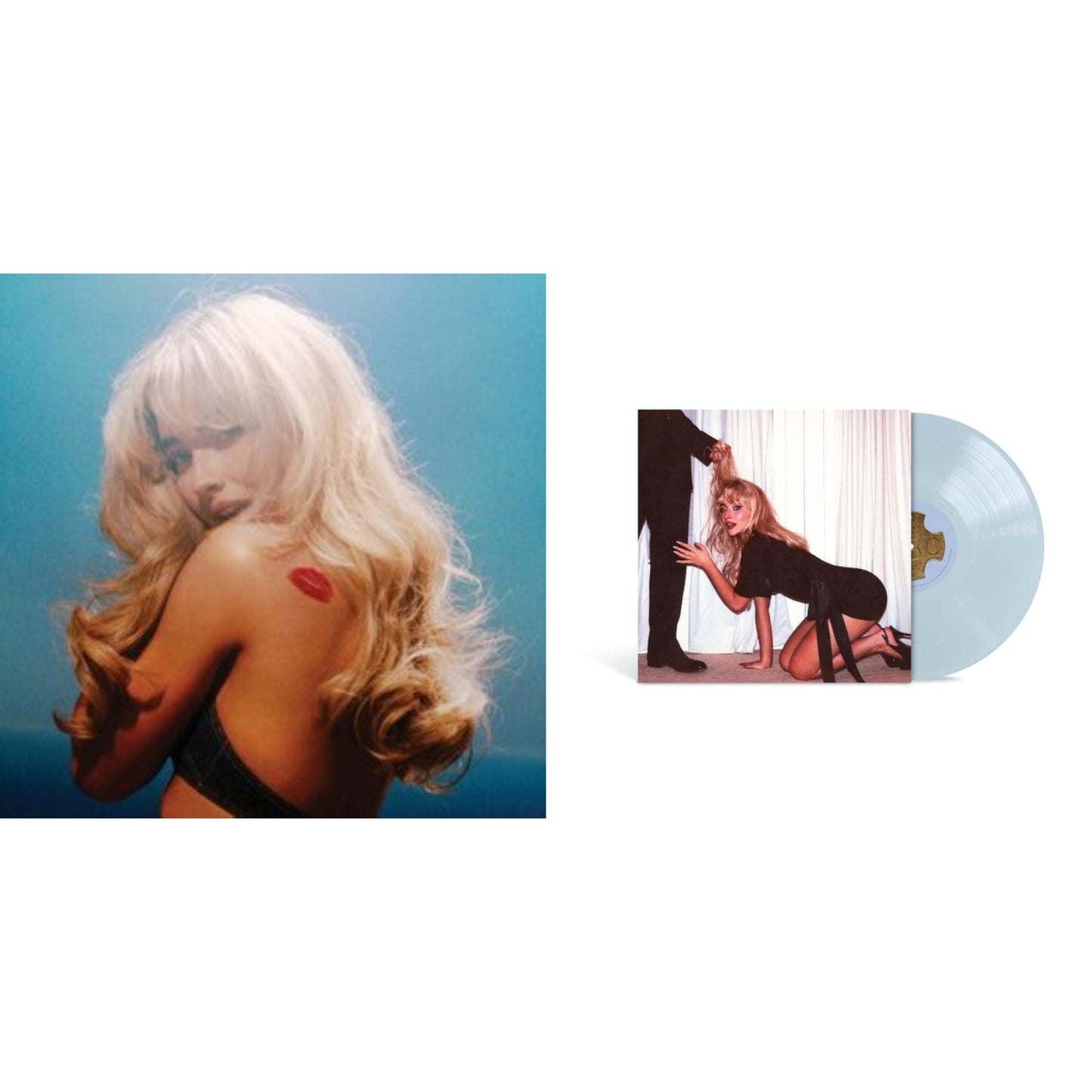 Short N Sweet (X) (Deluxe Edition/Bright Azure Vinyl/2LP) & Man's Best Friend (X) (Light Blue LP Vinyl)