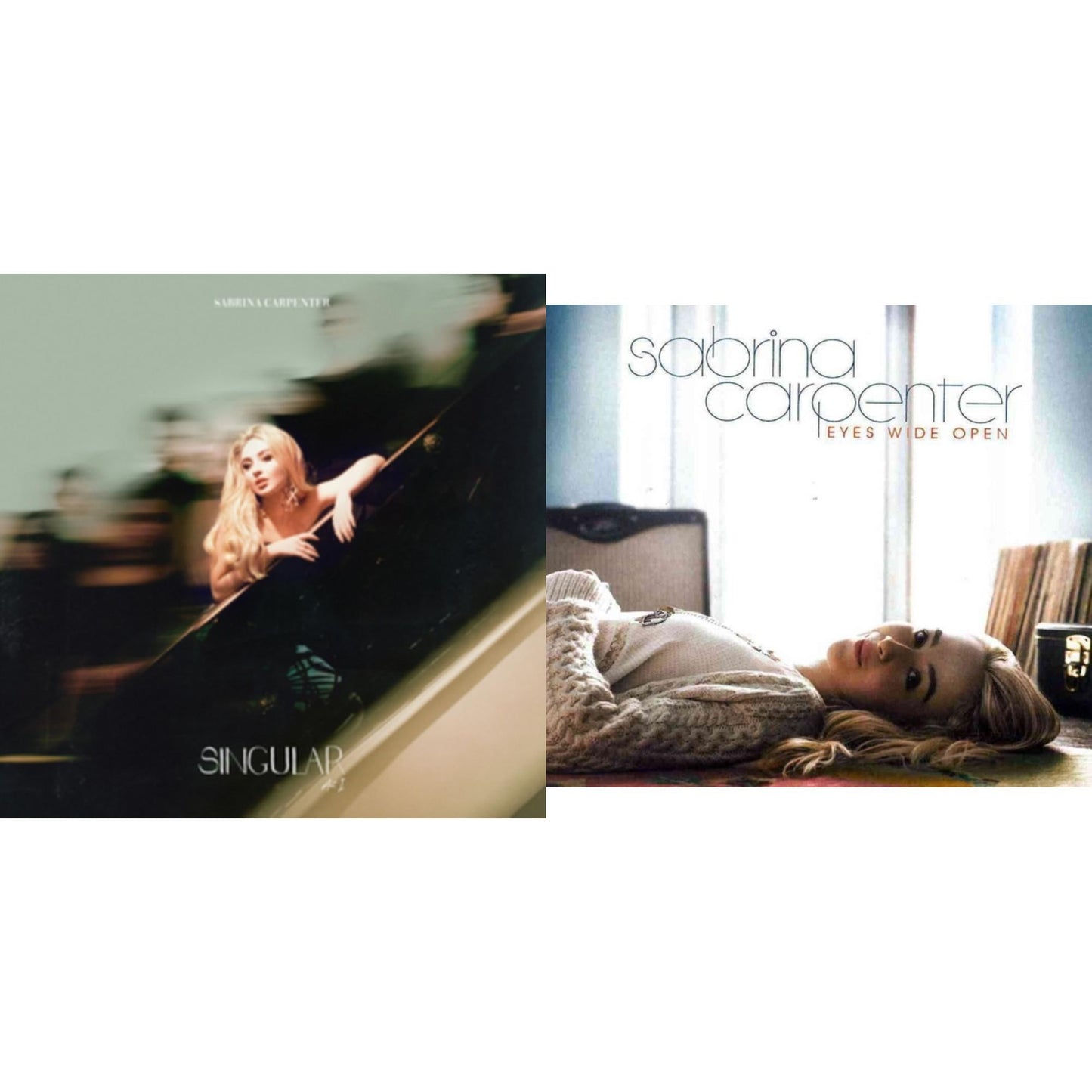 This is a 2 CD SKU bundle.
1.This CD is brand new.Format: CDThis item's title is: Singular: Act IArtist: Sabrina CarpenterBarcode: 050087374587Release Date: 11/9/2018
2.This CD is brand new.