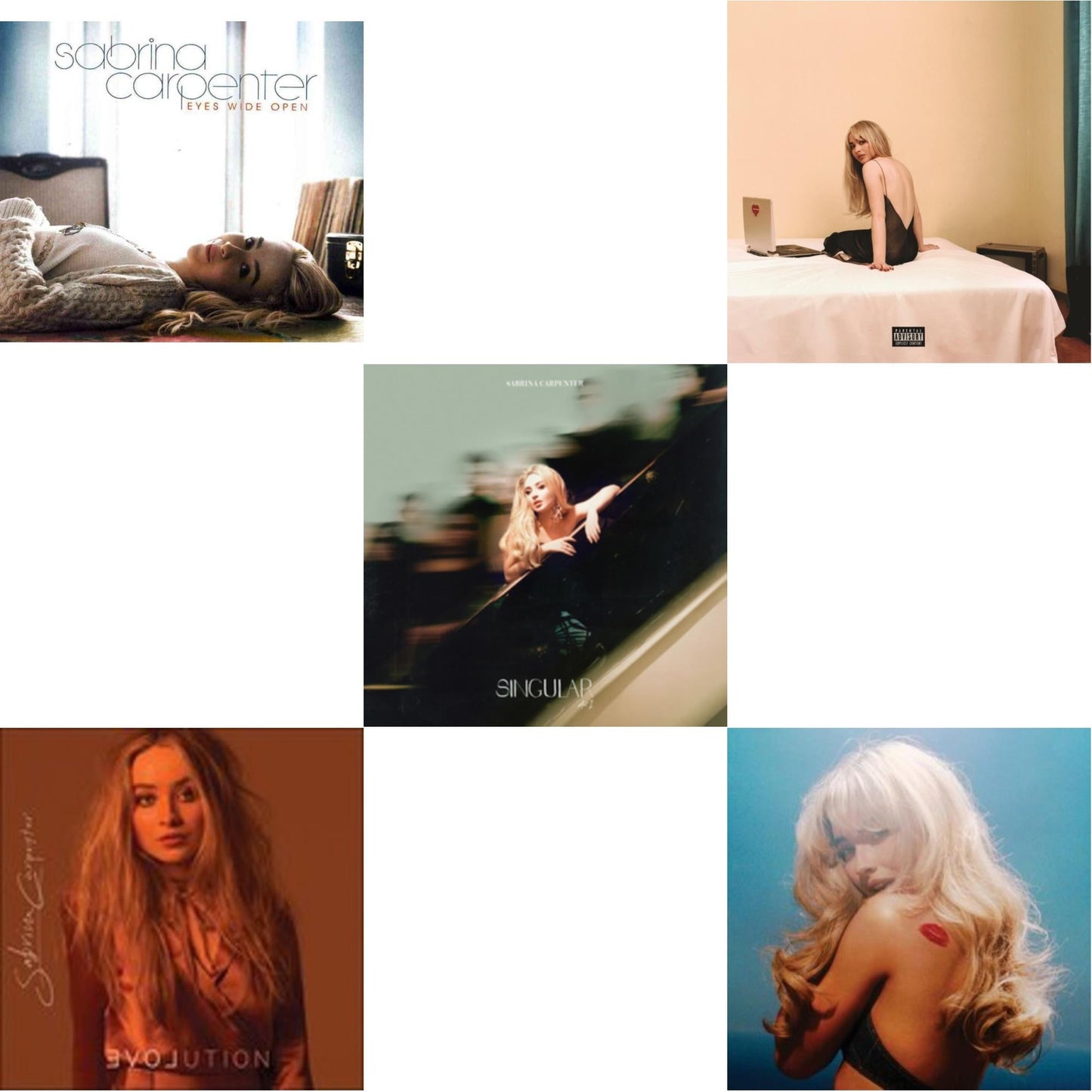 Eyes Wide Open & Evolution & Singular: Act I & Emails I Can't Send (X) & Short N Sweet (X) (Deluxe Edition)