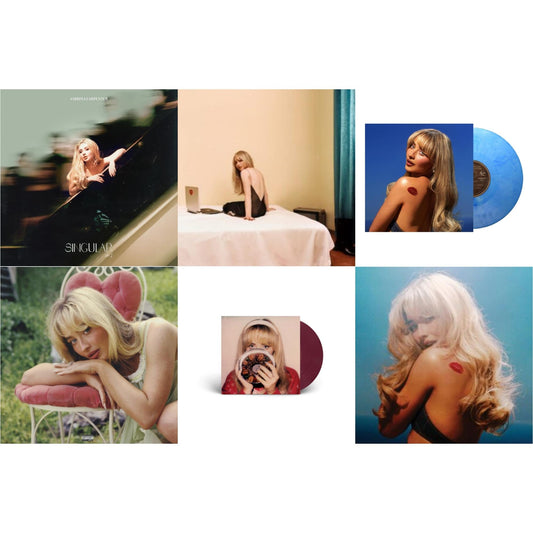 Singular Act Ii & Emails I Can’T Send (Bone Color LP Vinyl) & Short N Sweet (X) (Light Sky LP Vinyl) & Short N Sweet (Vintage Bottle LP Vinyl) & Fruitcake (Fruit Punch LP Vinyl/Ep) & Short N Sweet (X) (Deluxe Edition/Bright Azure Vinyl/2LP)