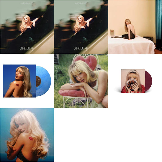 Sabrina Carpenter - Singular Act I & Singular Act Ii & Emails I Can’T Send (Bone Color LP Vinyl) & Short N Sweet (X) (Light Sky LP Vinyl) & Short N Sweet (Vintage Bottle LP Vinyl) & Fruitcake (Fruit Punch LP Vinyl/Ep) & Short N Sweet (X) (Deluxe