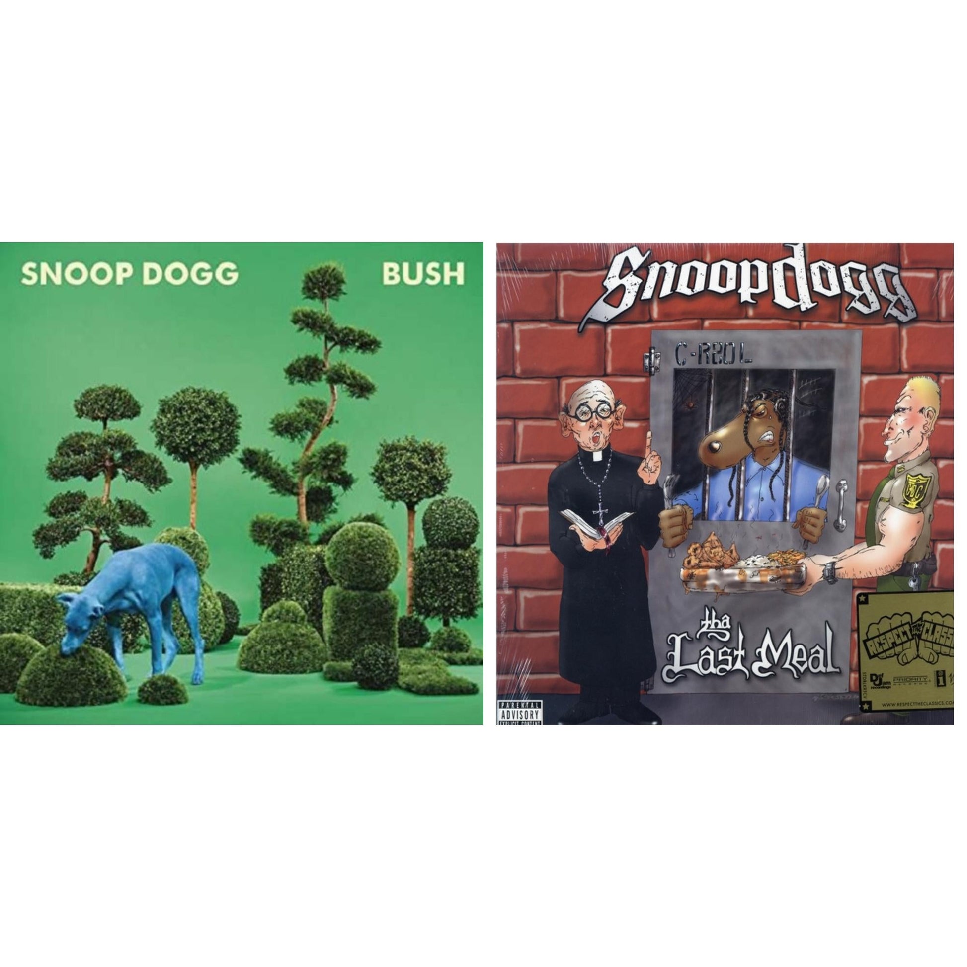 This is a 2 LP Vinyl SKU bundle.
1.This LP Vinyl is brand new.Format: LP VinylMusic Style: FunkThis item's title is: Bush (150G/Dl Card/Blue LP Vinyl)Artist: Snoop DoggLabel: COLUMBIABarcode: 888750700612Release Date: 7/10/2015
2.This LP Vinyl is brand new.