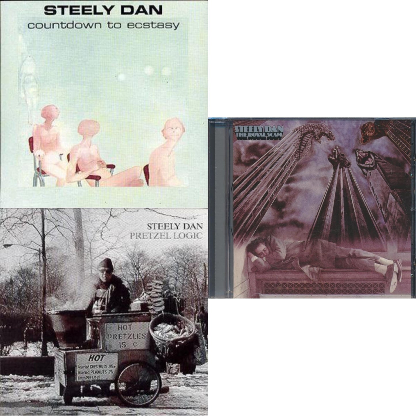 Countdown To Ecstasy & Pretzel Logic & Royal Scam