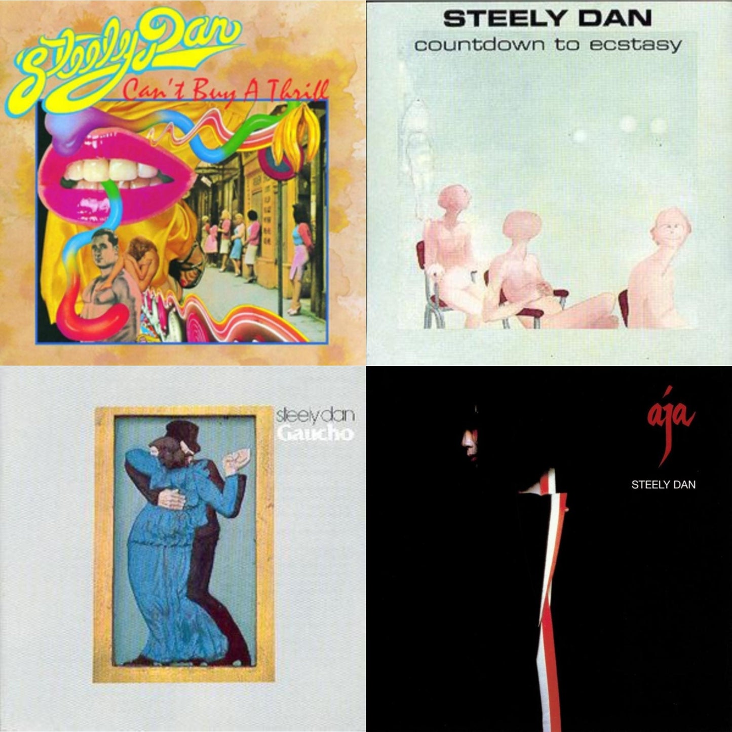 Can't Buy A Thrill & Countdown To Ecstasy & Gaucho & Aja