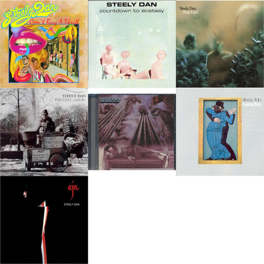 Can't Buy A Thrill & Countdown To Ecstasy & Katy Lied & Pretzel Logic & Royal Scam & Gaucho & Aja