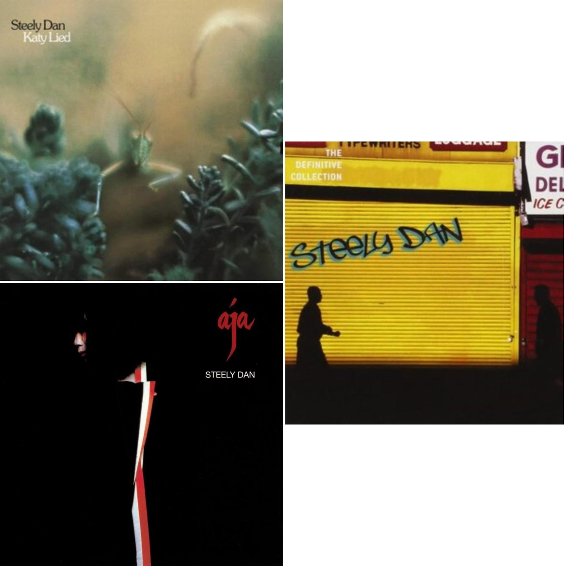 This is a 3 CD SKU bundle.
1.This CD is brand new.Format: CDMusic Style: FusionThis item's title is: Katy LiedArtist: Steely DanLabel: MCA RecordsBarcode: 008811191627Release Date: 5/11/1999
2.This CD is brand new.