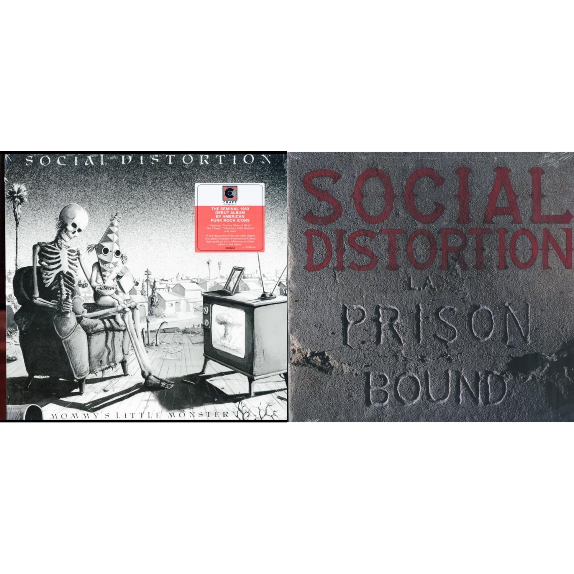 This is a 2 LP Vinyl SKU bundle.
1.This LP Vinyl is brand new.Format: LP VinylMusic Style: PunkThis item's title is: Mommys Little MonsterArtist: Social DistortionLabel: CRAFT RECORDINGSBarcode: 888072116498Release Date: 11/1/2019
2.This LP Vinyl is brand new.