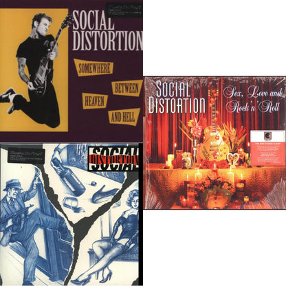 Somewhere Between Heaven & Hell (180G) & Social Distortion (180G) & Sex, Love & Rock N Roll