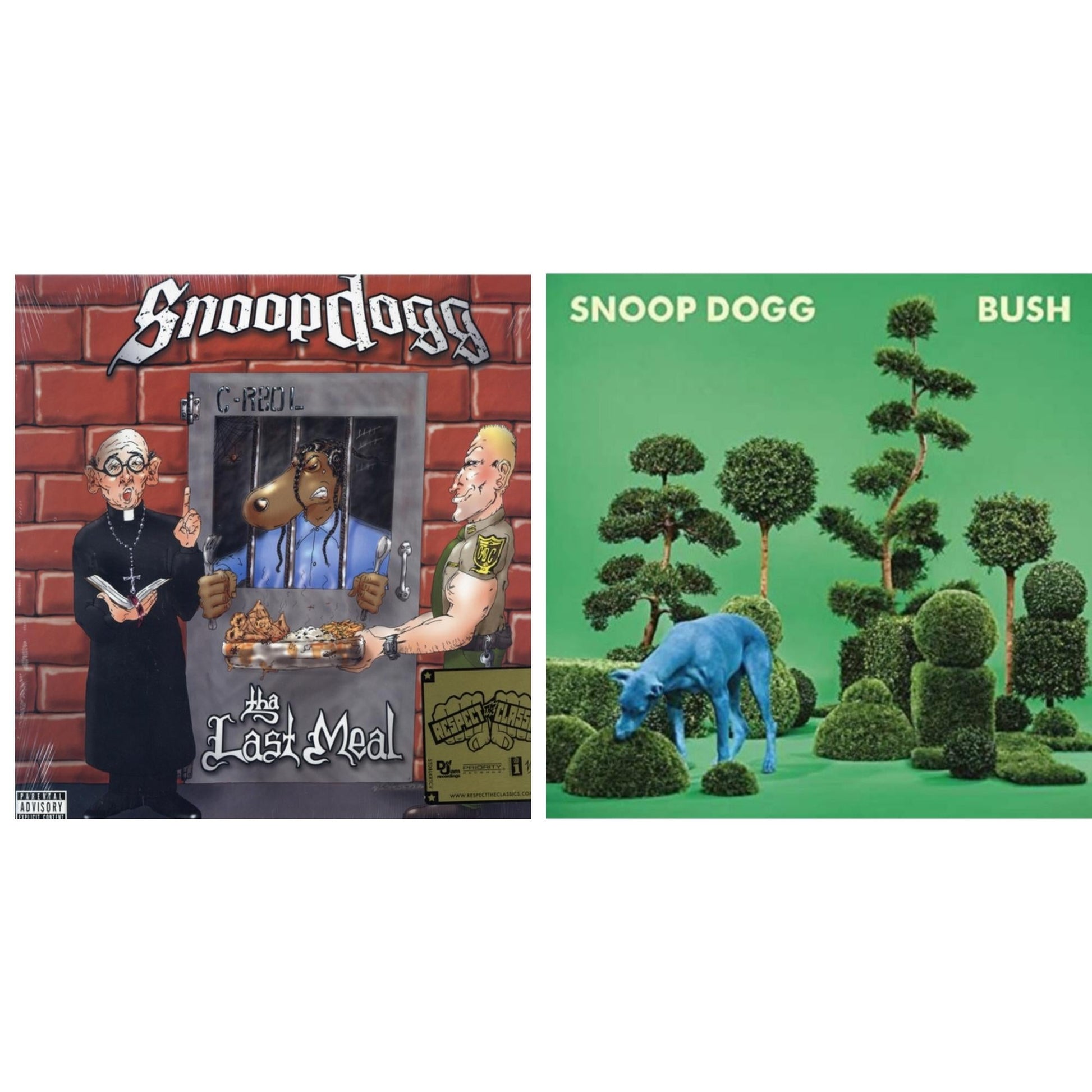 This is a 2 LP Vinyl SKU bundle.
1.This LP Vinyl is brand new.Format: LP VinylMusic Style: GangstaThis item's title is: Tha Last Meal (2LP)Artist: Snoop DoggBarcode: 602557591026Release Date: 9/8/2017
2.This LP Vinyl is brand new.