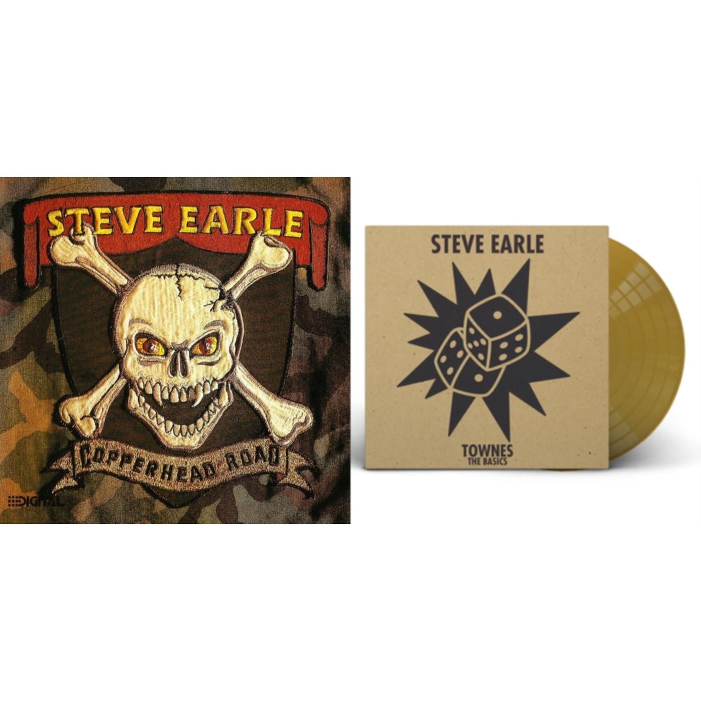 Copperhead Road & Townes: The Basics (Gold LP Vinyl)