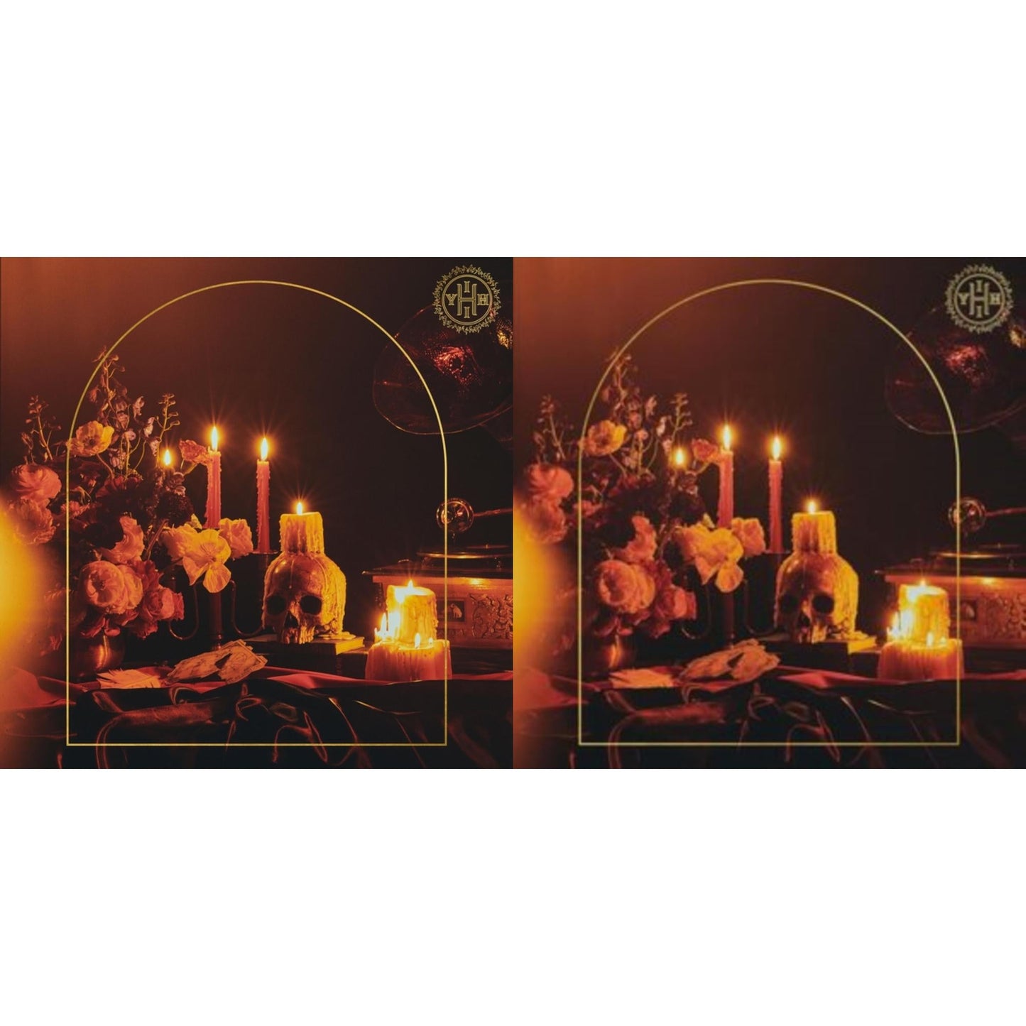 Senses Fail - Hell Is In Your Head (Beer & Gold Butterfly W/ Bone Splatter LP Vinyl) (I) & Hell Is In Your Head (Pink LP Vinyl/White A-Side/Bside Heavy White Splatter LP Vinyl) (Ten Band One Cause)