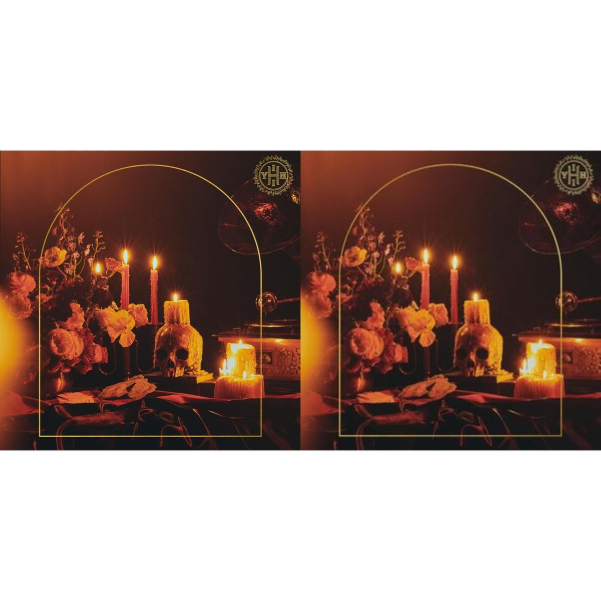 Hell Is In Your Head (Beer & Gold Butterfly W/ Bone Splatter LP Vinyl) (I) & Hell Is In Your Head (Pink LP Vinyl/White A-Side/Bside Heavy White Splatter LP Vinyl) (Ten Band One Cause)