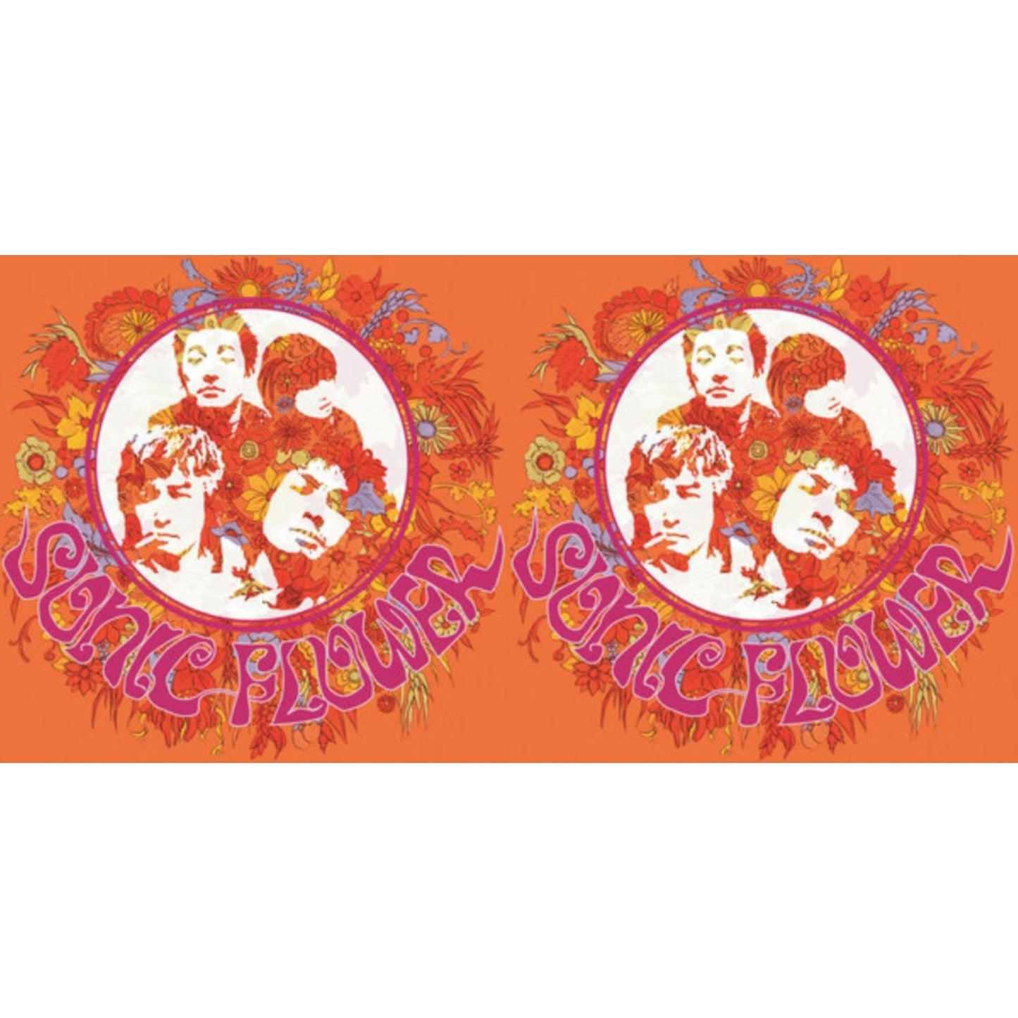 Sonic Flower & Sonic Flower (Fuchsia LP Vinyl)