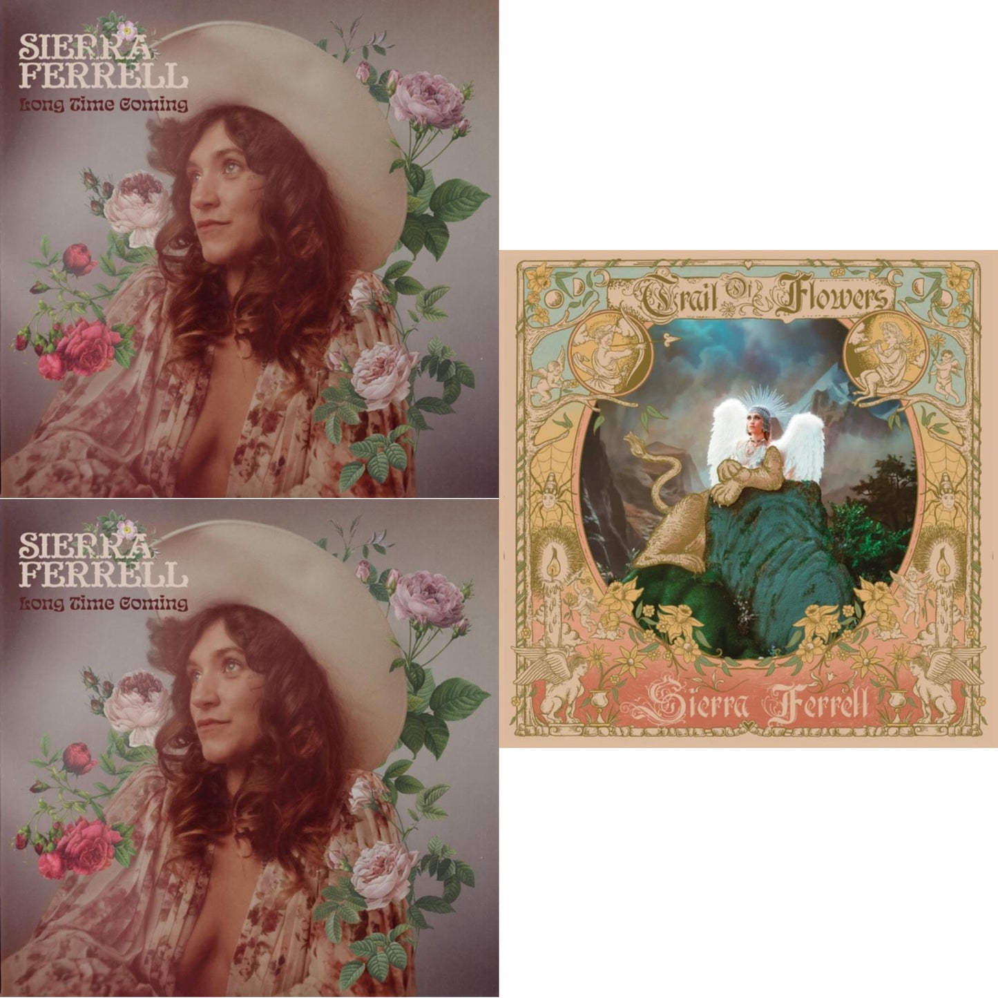 Long Time Coming & Long Time Coming (Silver Dollar LP Vinyl) & Trail Of Flowers