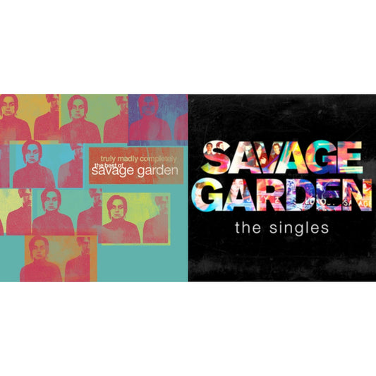 This is a 2 CD SKU bundle.
1.This CD is brand new.Format: CDMusic Style: Pop RockThis item's title is: Truly Madly Completely: Best OfArtist: Savage GardenLabel: SONY SPECIAL MARKETINGBarcode: 886919858822Release Date: 5/8/2012
2.This CD is brand new.