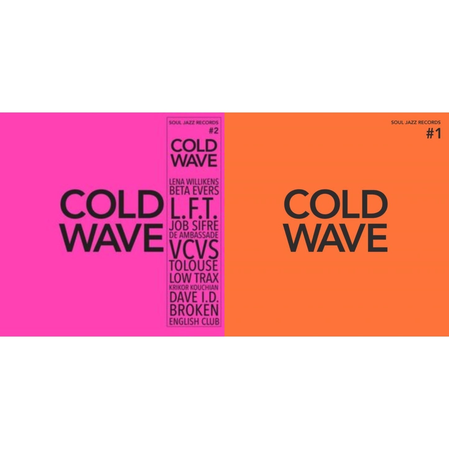 Cold Wave #1 (2LP/Dl Card) & Cold Wave #2 (2LP)