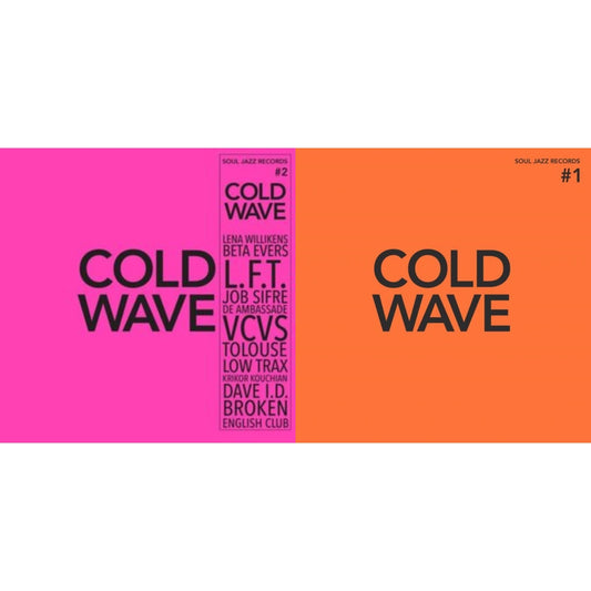 Cold Wave #1 (2LP/Dl Card) & Cold Wave #2 (2LP)